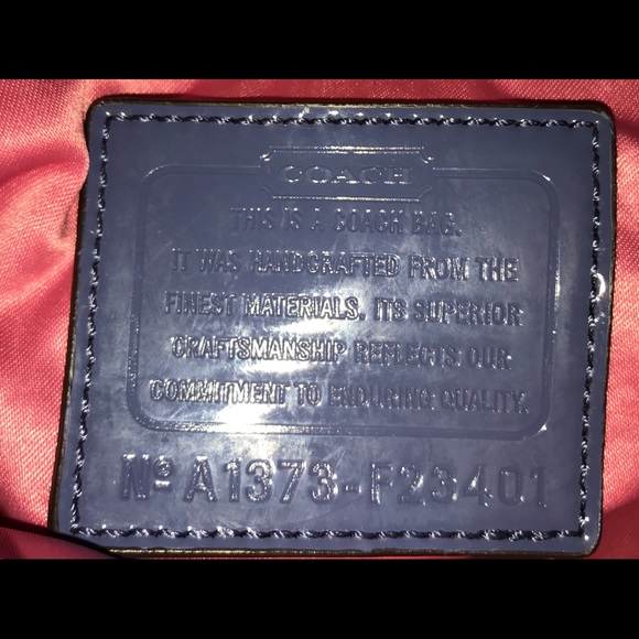 Brand New Periwinkle Coach Purse - Picture 3 of 3